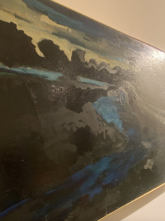 Image 1 of Peinture "Boundary" 1995 Murtaz Shvelidze