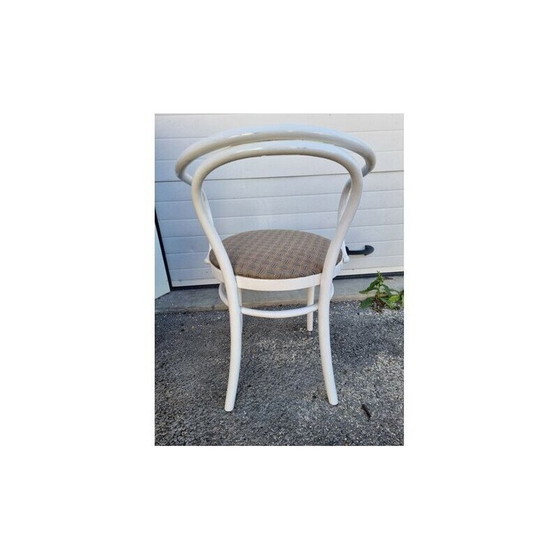 Image 1 of Ensemble de 4 chaises vintage "le corbusier" en bois par Thonet, 1920