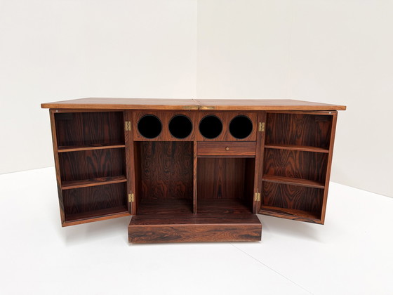 Image 1 of Meuble bar cubique en bois de rose - Torbjørn Afdal For Bruksbo