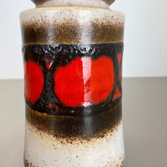 Image 1 of Paire de vases en céramique "Fat Lava" par Scheurich, Allemagne, années 1970
