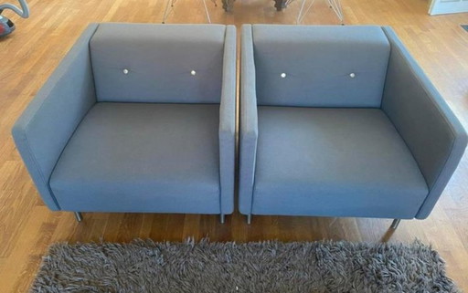 2x Fauteuils Moooi Bottoni Marcel Wanders