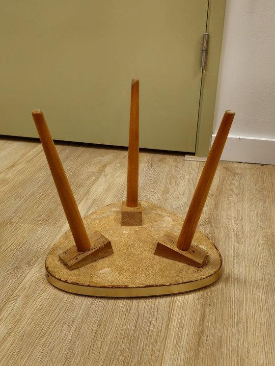 Image 1 of Table d'appoint vintage en mosaïque Table à plantes