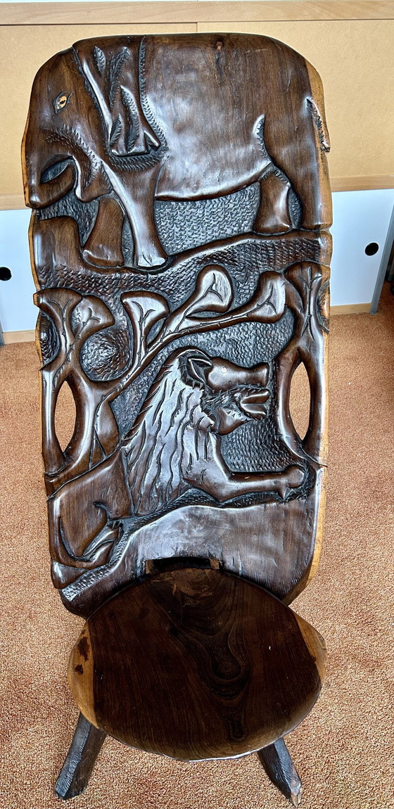 Image 1 of Chaise Palaver Vintage Malawi