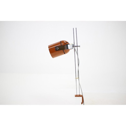 Lampe vintage marron, Tchécoslovaquie 1970