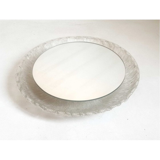 Image 1 of Miroir rétro-éclairé en polycarbonate moulé pour Hillebrand, 1970