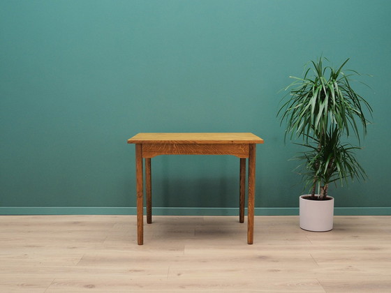 Image 1 of Table basse en frêne, Design danois, 1980S, Production : Danemark