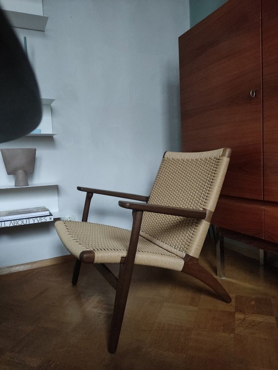 Image 1 of CH25 | Chaise Lounge - Noyer Huilé - Hans J. Wegner