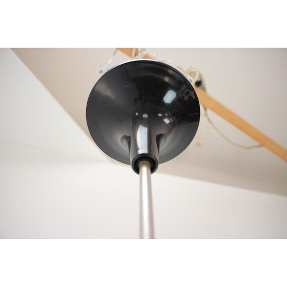 Image 1 of Lampe suspendue vintage en verre et métal pour Napako, Tchécoslovaquie 1960