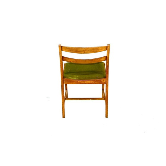 Image 1 of Ensemble de 6 chaises vintage en bois de chêne par Erik Wörtz, 1960