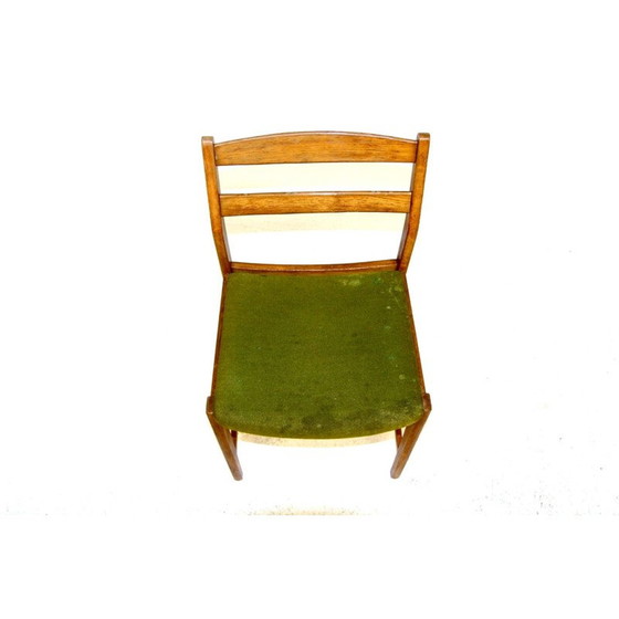 Image 1 of Ensemble de 6 chaises vintage en bois de chêne par Erik Wörtz, 1960