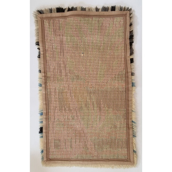 Image 1 of Tapisserie en laine du milieu du siècle, Danemark années 1960