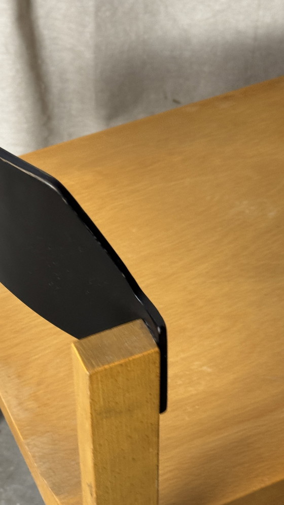 Image 1 of 4X Chaise Vintage empilable