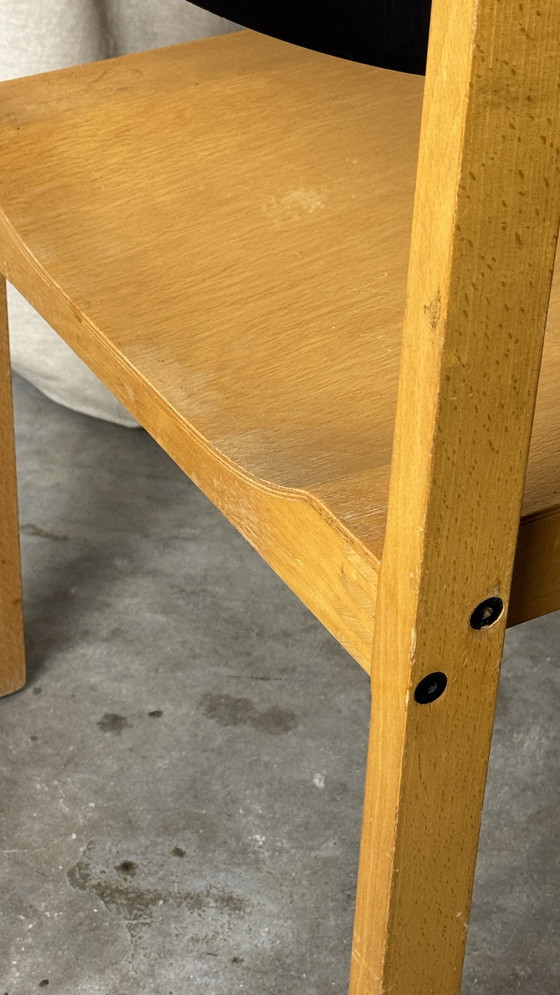 Image 1 of 4X Chaise Vintage empilable