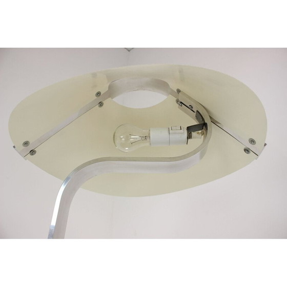 Image 1 of Lampadaire vintage en métal et plastique, Italie 1970