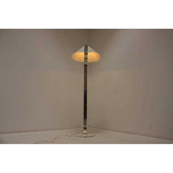 Image 1 of Lampadaire vintage en métal et plastique, Italie 1970
