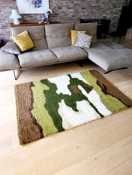 Tapis vintage, Desso, Design 1970s, Holland, Size 125 X 180 cm