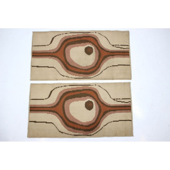 Image 1 of Ensemble de 3 tapis design scandinaves vintage