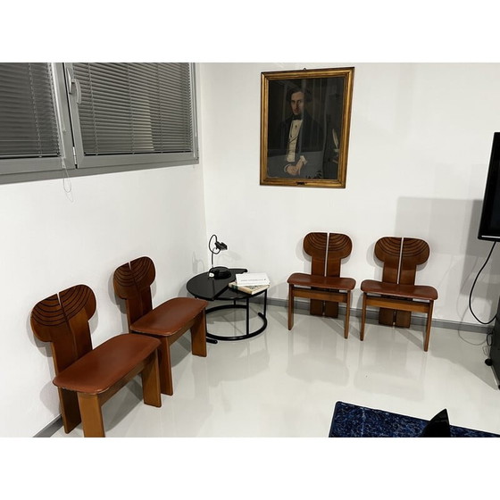 Image 1 of Ensemble de salle à manger vintage par Scarpa Tobia et Afra pour Maxalto, Italie 1975