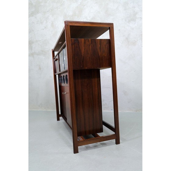 Image 1 of Bar sec vintage en palissandre par Erik Buch pour Dyrlund Danemark 1960s