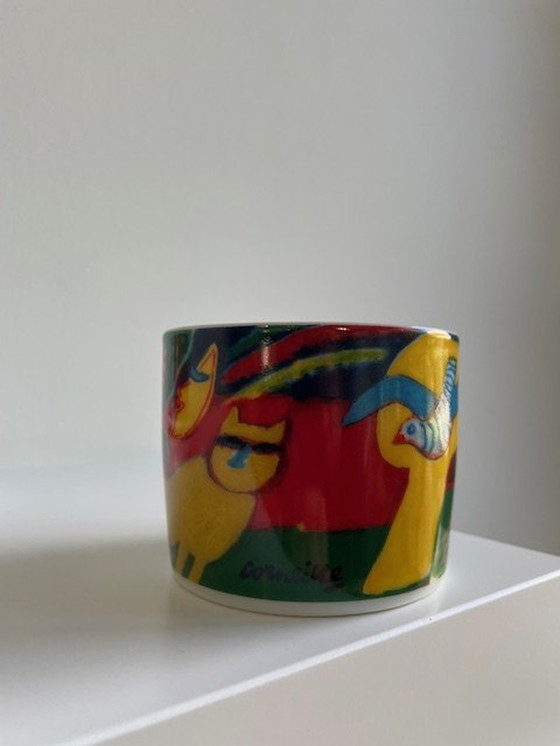 Image 1 of 2 X Tasse et soucoupe Corneille - 'L' Été Commençant'