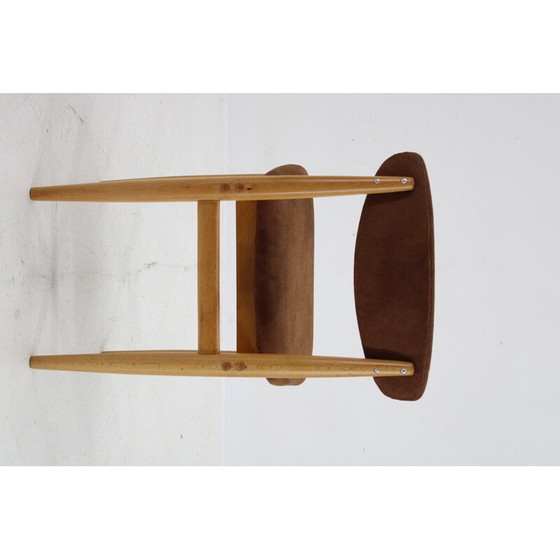 Image 1 of Chaise vintage en hêtre , Tchécoslovaquie 1970