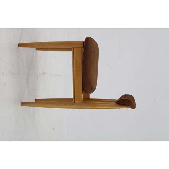 Image 1 of Chaise vintage en hêtre , Tchécoslovaquie 1970