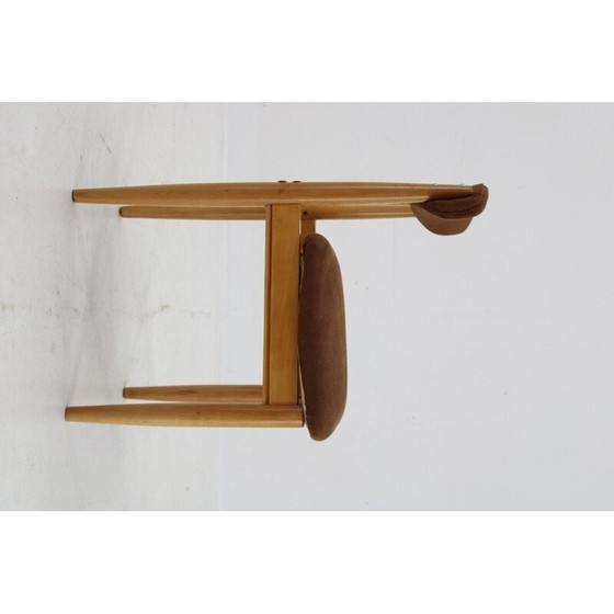 Image 1 of Chaise vintage en hêtre , Tchécoslovaquie 1970