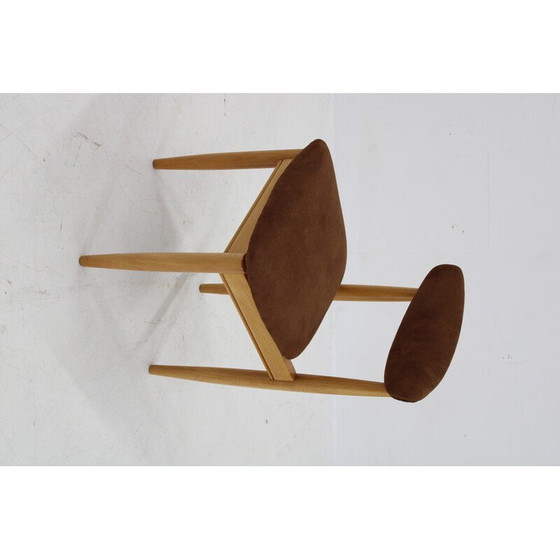 Image 1 of Chaise vintage en hêtre , Tchécoslovaquie 1970