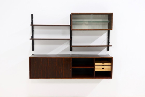 Image 1 of Vintage Poul Cadovius For Cado Denmark Royal System Wall Unit