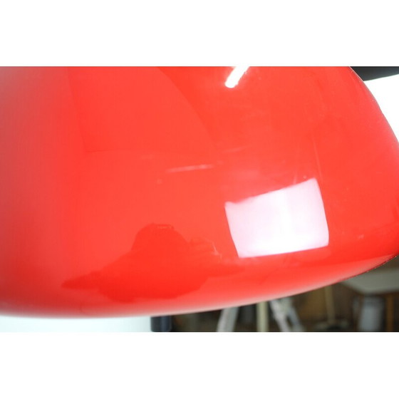 Image 1 of Lampe suspendue réglable en plastique et chrome par Meblo, Italie, années 1970