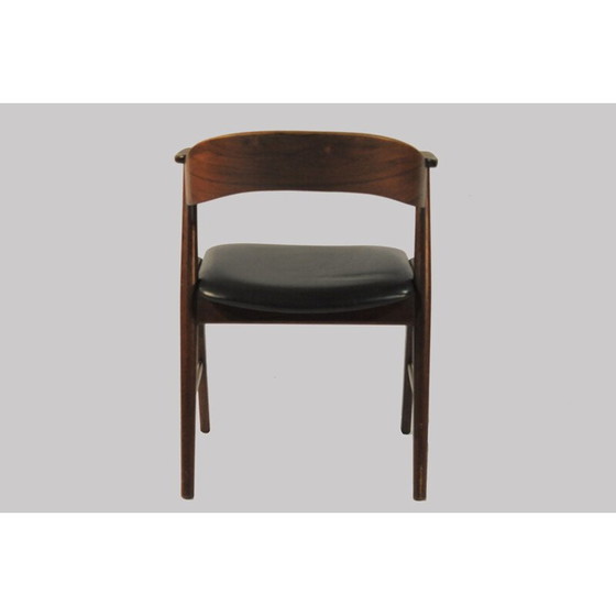 Image 1 of Ensemble de 6 chaises vintage en bois de rose