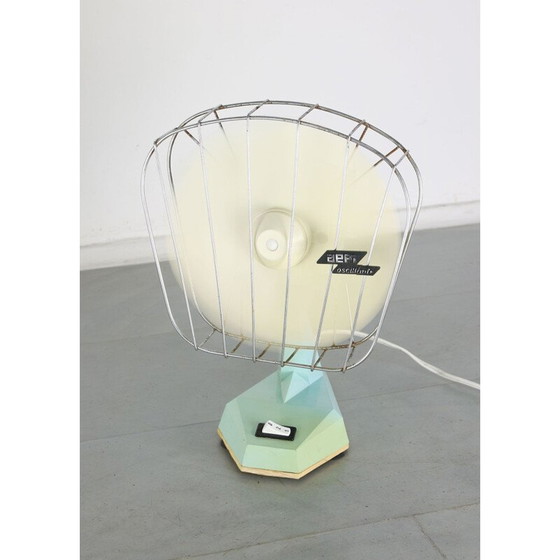 Image 1 of Paire d'éventails vintage colorés, Italie