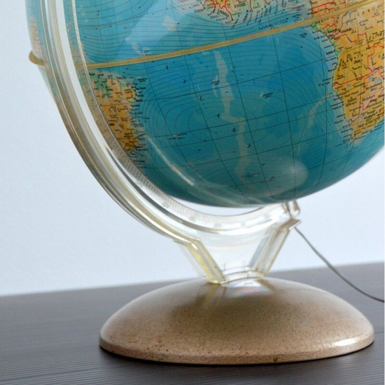 Image 1 of Globe terrestre vintage Illumina Proloisirs, Italie 1960