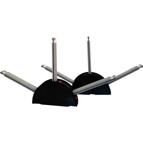 Image 1 of Paire de lampes de table Rha postmodernes vintage par Boccato, Gigante & Zambusi pour Zerbetto Padova