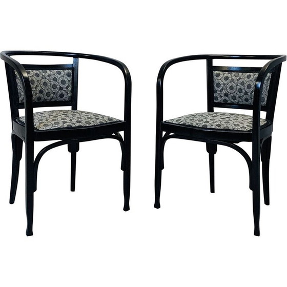 Image 1 of Paire de fauteuils vintage d'Otto Wagner