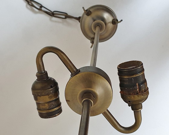 Image 1 of Lampe pendante Tiffany Xl "Libellule"