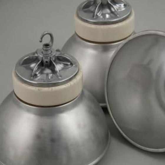 Image 1 of Éclairage d'usine industriel vintage par Simplex UK