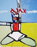 Herman Brood ---Ajax Wins ! (Sur toile)