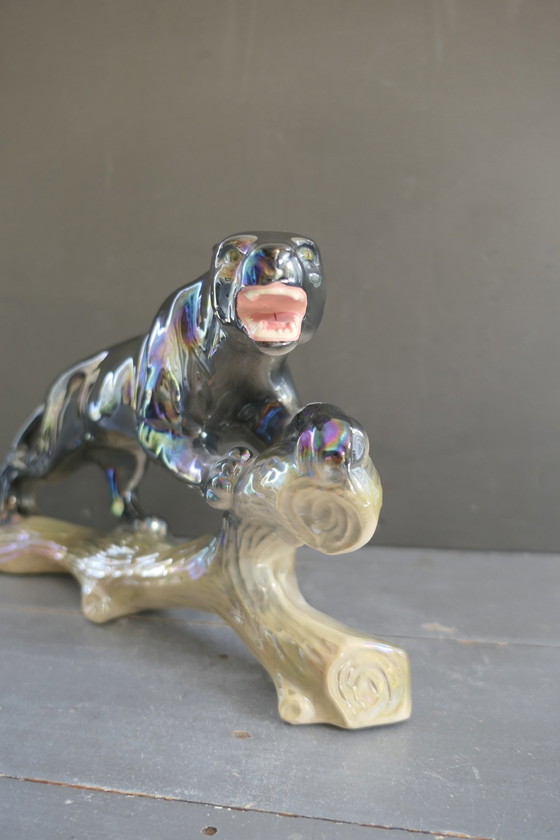 Image 1 of Vintage Jema Holland Black Panther