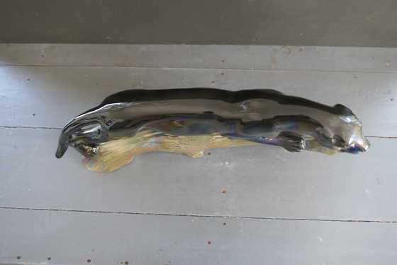 Image 1 of Vintage Jema Holland Black Panther