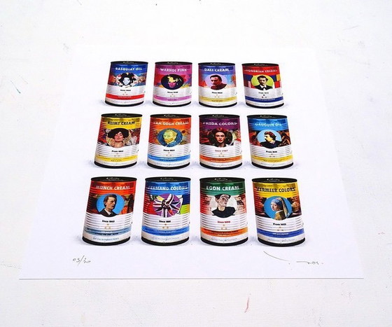 Image 1 of Tehos - Twelve Painters' Cans