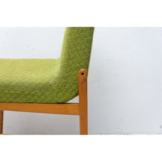 Image 1 of Ensemble de 4 chaises vintage en bois de hêtre par Miroslav Navrátil, Tchécoslovaquie 1960