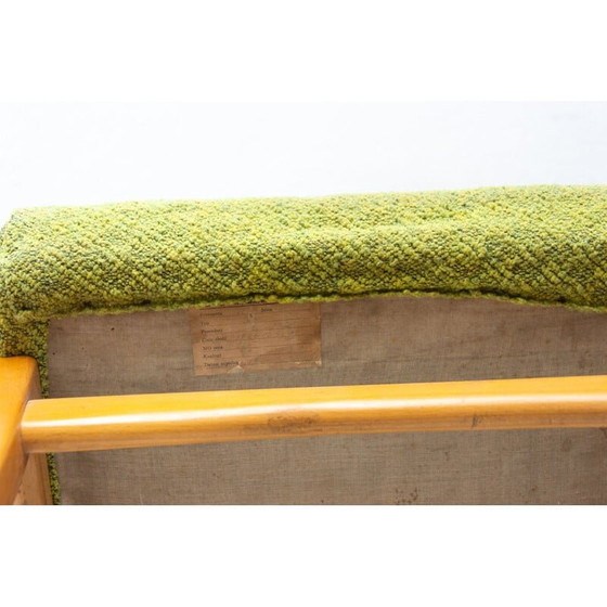 Image 1 of Ensemble de 4 chaises vintage en bois de hêtre par Miroslav Navrátil, Tchécoslovaquie 1960