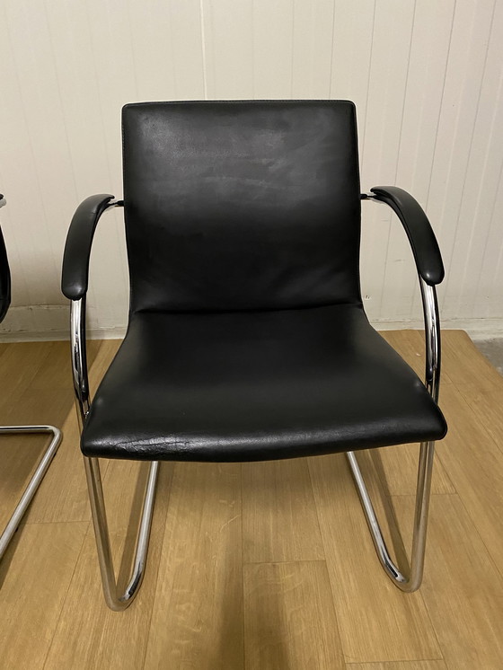 Image 1 of Déstockage - 2x Walter Knoll Chairs George Cantilever