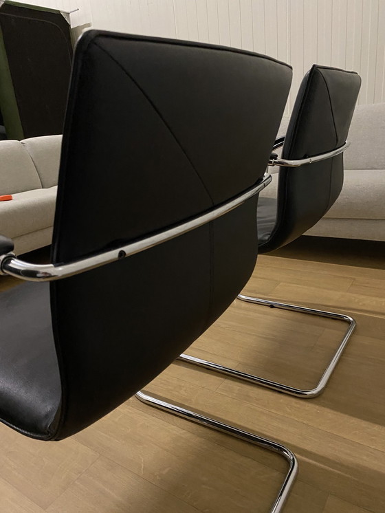 Image 1 of Déstockage - 2x Walter Knoll Chairs George Cantilever