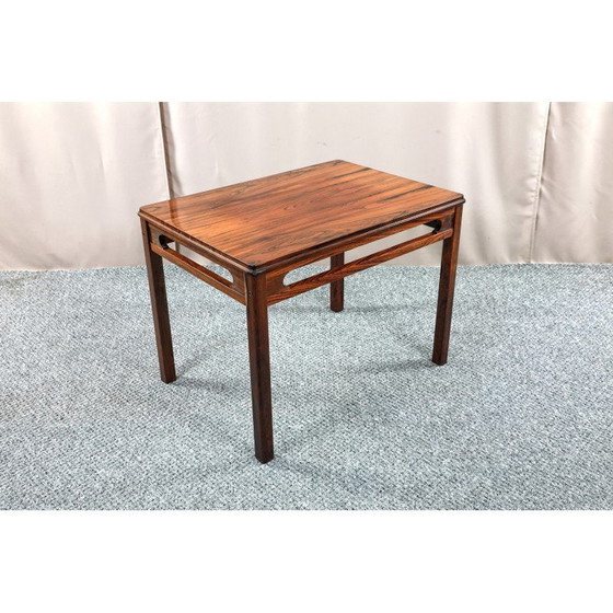 Image 1 of Table basse vintage en bois de rose par Rasmus Solber pour S Mobler, 1960