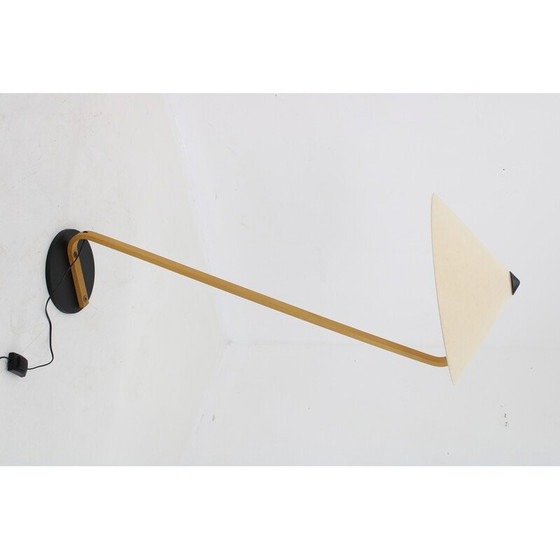 Image 1 of Lampadaire vintage en bois courbé par Mads Caprani, Danemark 1970