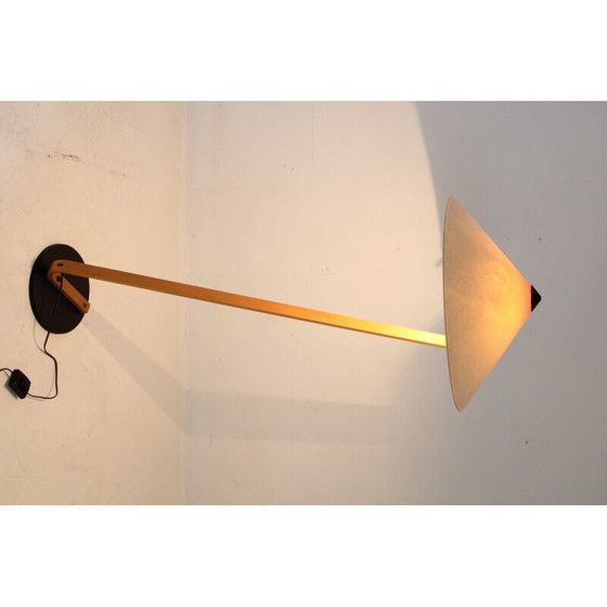 Image 1 of Lampadaire vintage en bois courbé par Mads Caprani, Danemark 1970