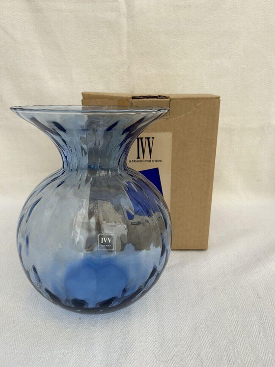 Image 1 of Vase en verre par IVV, 1980