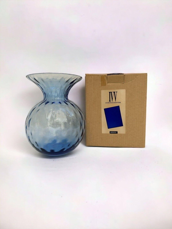 Image 1 of Vase en verre par IVV, 1980